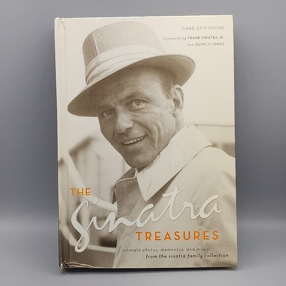 Frank Sinatra The Treasures Hardcover 2004 Filled with Ephemera No CD - Picture 1 of 14